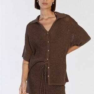 Dissh Margot Crochet Top